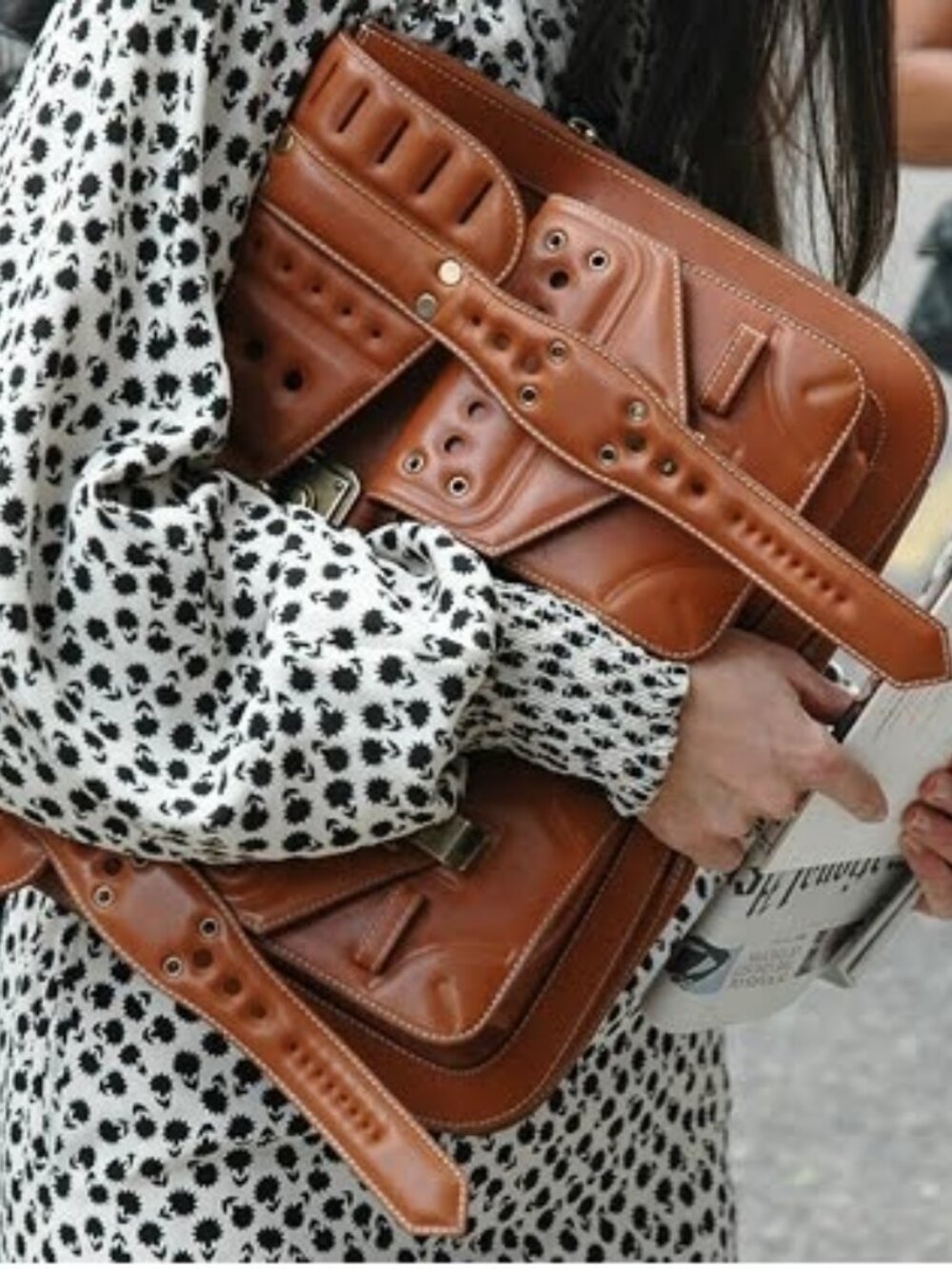 PROENZA SCHOULER Perforated Runway Bag